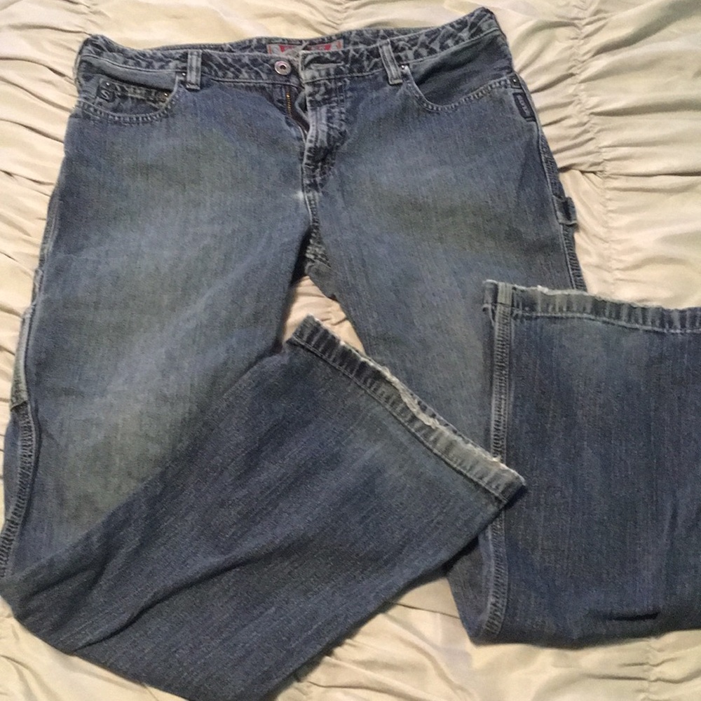 Silver Jeans Western Gloves Work Women’s Carpenter 32